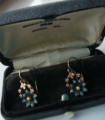 antique earrings