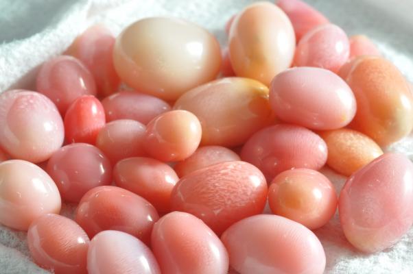 Assortment of fine Conch Pearls