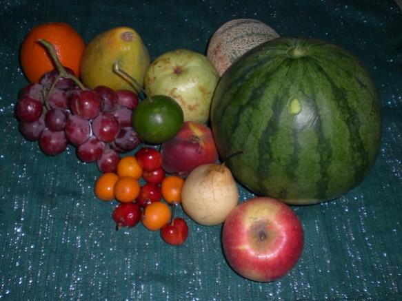 fruits for the new year 2008.