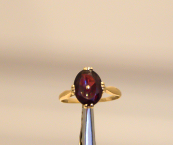 Grandma's garnet ring 3