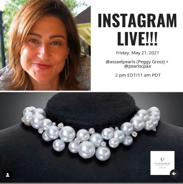 Instagram Live: Peggy Grosz of Assael May 21st!