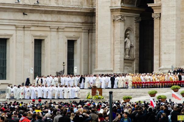 Mass at St. Peter's Basilica in Rome I