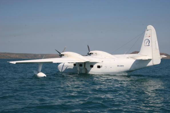 Paspaley's sea plane